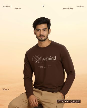 Full Sleeve T-Shirt – Lost Mind - Premium Quality - AAZ Bangladesh
