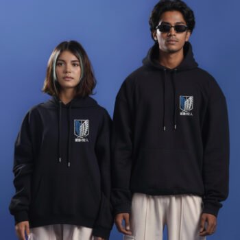 Premium Drop Shoulder Hoodie (Attack on Titan 02)