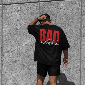 Drop Shoulder T-Shirt (Bad Intentions)