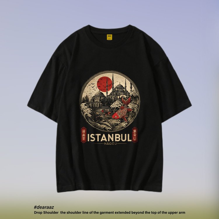 Drop Shoulder T-Shirt (Istanbul)