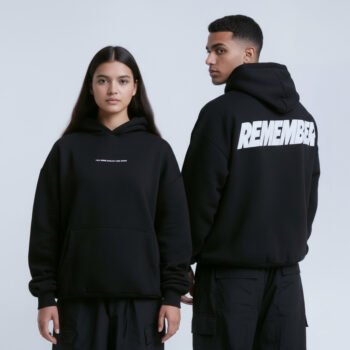 Premium Drop Shoulder Hoodie (Remember 02)