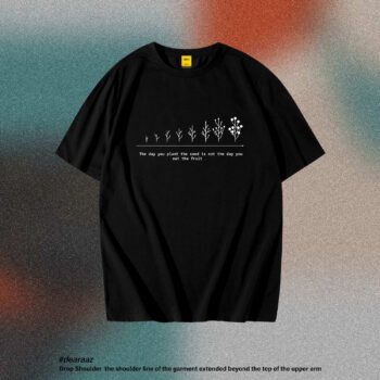 Drop Shoulder T-Shirt (Seed to Success)