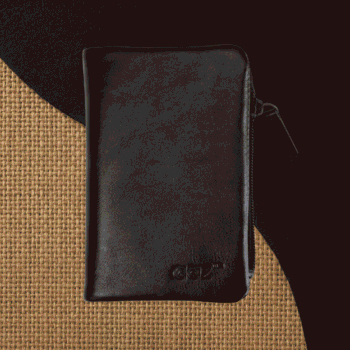 Velante Semi Long Black Wallet