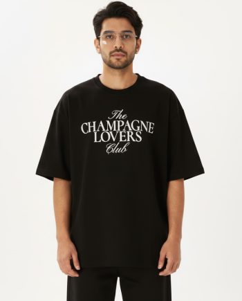 Champagne Lovers Club T-Shirt - Premium Cotton - AAZ Bangladesh