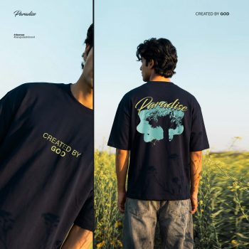 Drop Shoulder T-Shirt (Paradise)