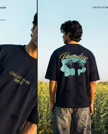 Drop Shoulder T-Shirt (Paradise 02)