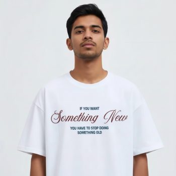 Drop Shoulder T-Shirt (Something New)