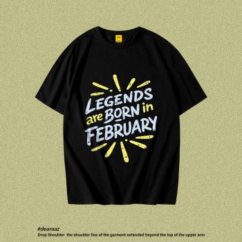 Drop Shoulder T-Shirt (February)