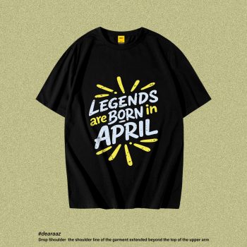 Drop Shoulder T-Shirt (April)