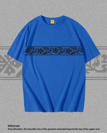 Jamdani Pattern Art 02 T-Shirt - Premium Cotton - AAZ Bangladesh