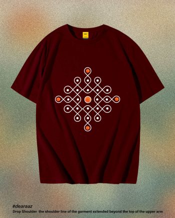 Kolam Art 03 T-Shirt - Premium Cotton - AAZ Bangladesh