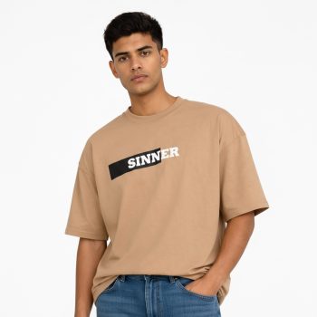 Drop Shoulder T-Shirt (Sinner)