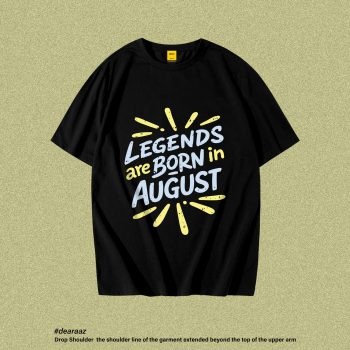 Drop Shoulder T-Shirt (August)