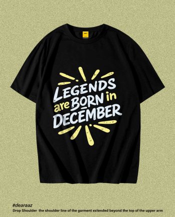 December T-Shirt - Premium Cotton - AAZ Bangladesh