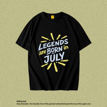 Drop Shoulder T-Shirt (July)