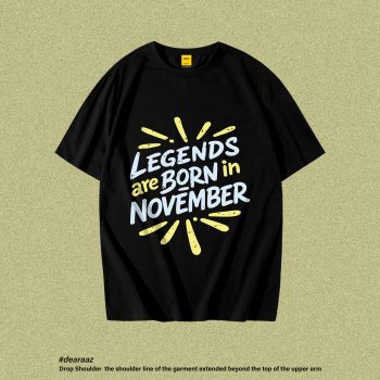 Drop Shoulder T-Shirt (November)