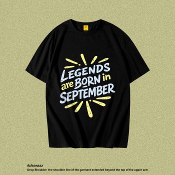 Drop Shoulder T-Shirt (September)