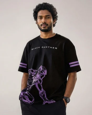 Black Panther 02 T-Shirt - Premium Cotton - AAZ Bangladesh