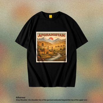 Drop Shoulder T-Shirt (Afghanistan)