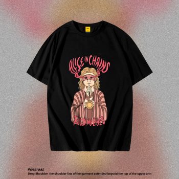 Drop Shoulder T-Shirt (Alice in Chains 02)