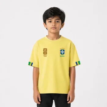 Kiddo FIFA World Cup 2026 T-Shirt: Brazil