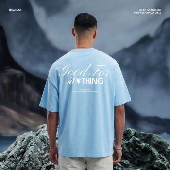 Drop Shoulder T-Shirt (Good For Nothing)