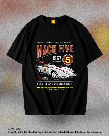 Mach Five 02 T-Shirt - Premium Cotton - AAZ Bangladesh