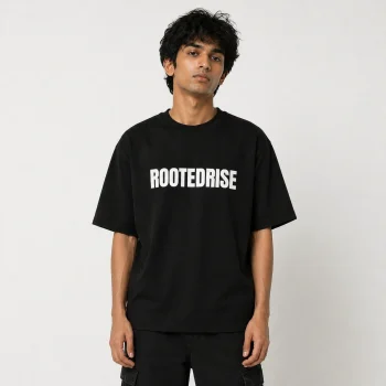 Drop Shoulder T-Shirt (Rootedside)