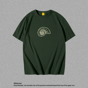 Drop Shoulder T-Shirt (Seashell)