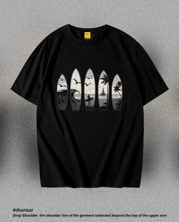 Surfboard Beach T-Shirt - Premium Cotton - AAZ Bangladesh