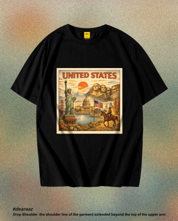 United States T-Shirt - Premium Cotton - AAZ Bangladesh