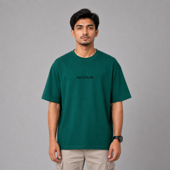 AAZ Squad Iconic T-Shirt –  Bottle Green