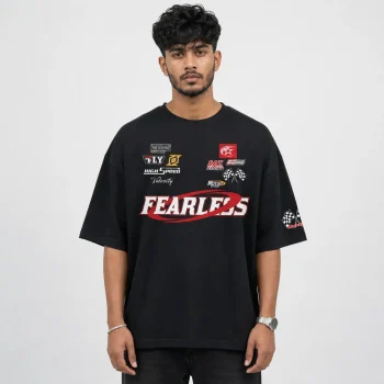 Drop Shoulder T-Shirt (Fearless)