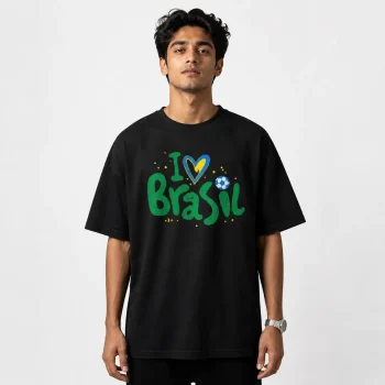 FIFA World Cup 2026 T-Shirt: I Love Brazil