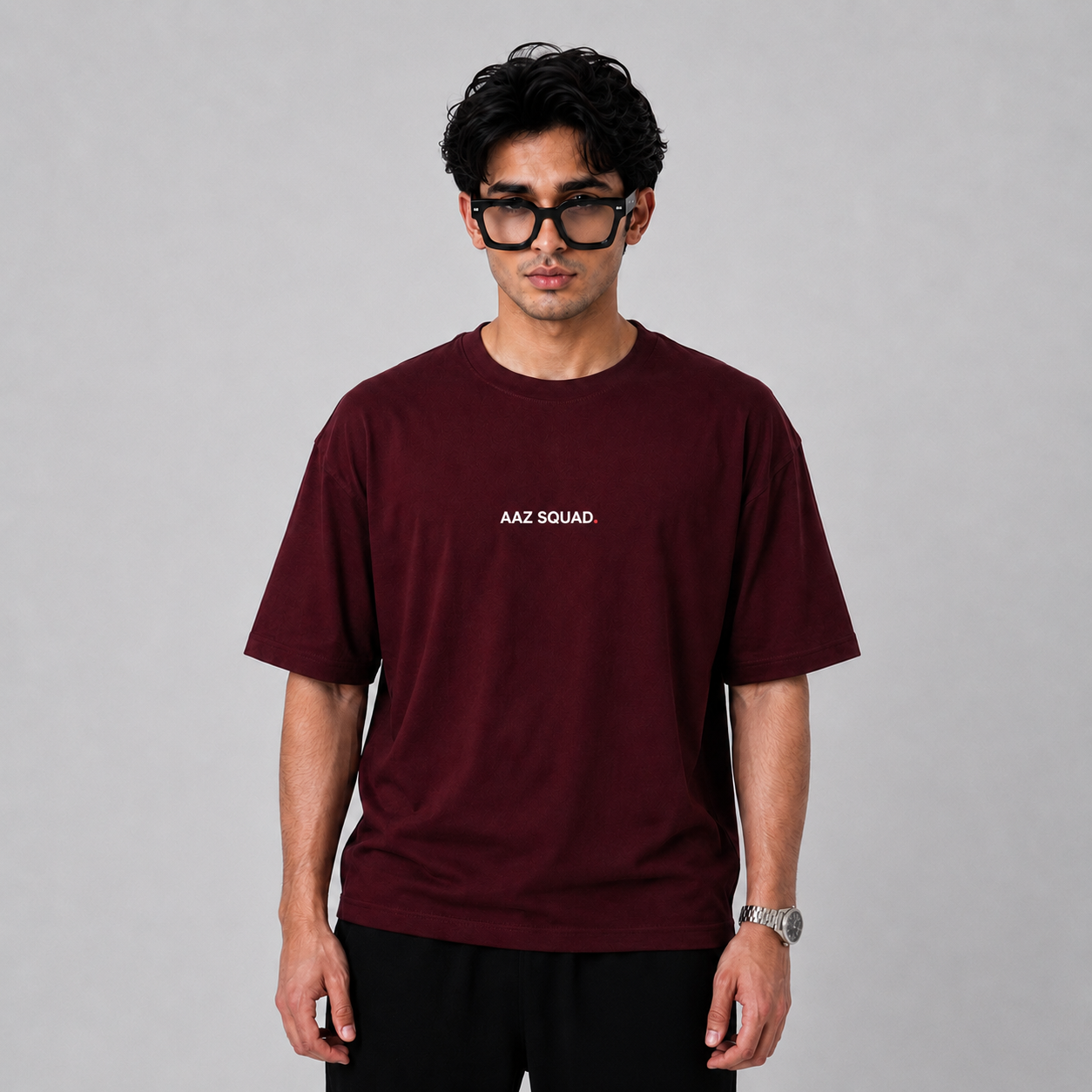 AAZ Squad Iconic T-Shirt – Maroon