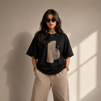 Drop Shoulder T-Shirt (Moonform)