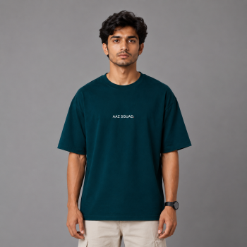 AAZ Squad Iconic T-Shirt –  Petrol Green