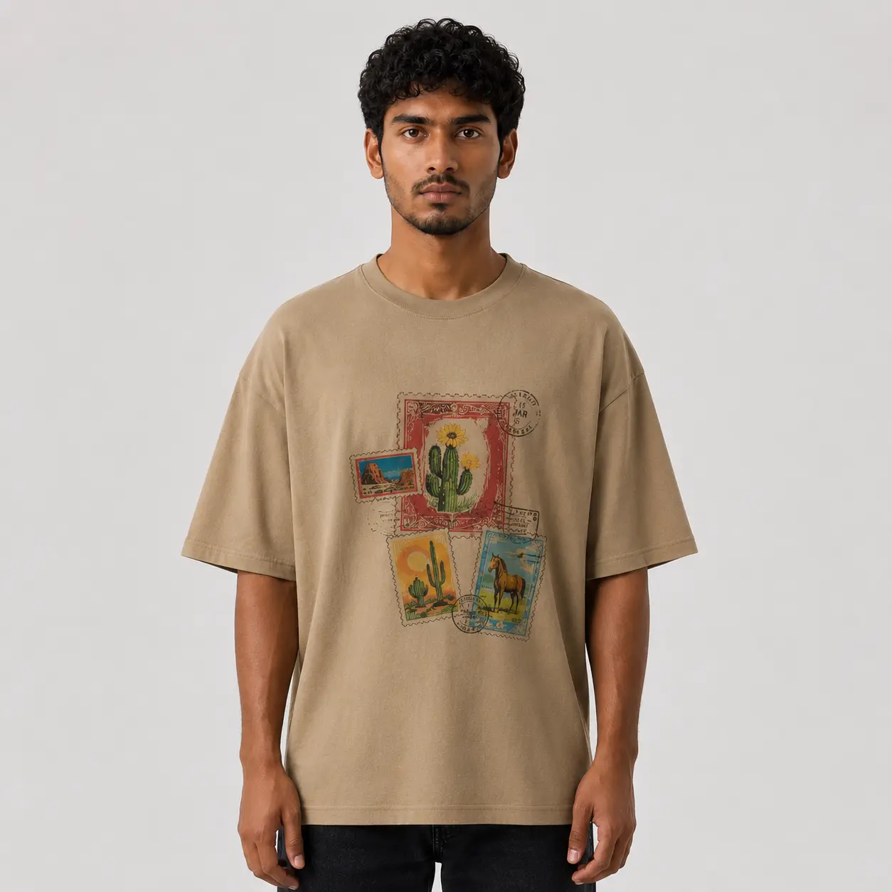 Drop Shoulder T-Shirt (Phantom)