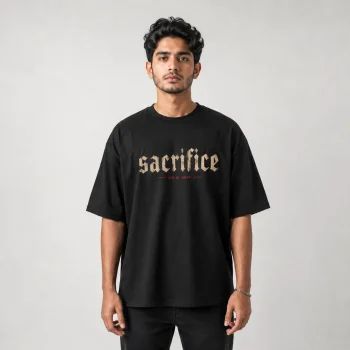 Drop Shoulder T-Shirt (Sacrifice)