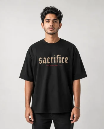 Drop Shoulder T-Shirt (Sacrifice)