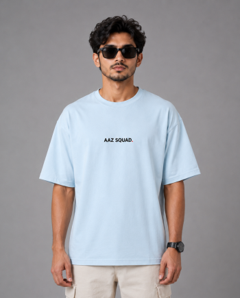 AAZ Squad Iconic T-Shirt –  Sky Blue
