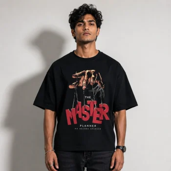 Drop Shoulder T-Shirt (The Master Planner)