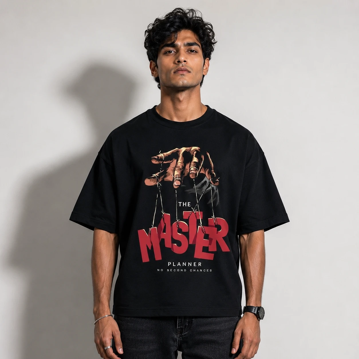 Drop Shoulder T-Shirt (The Master Planner)