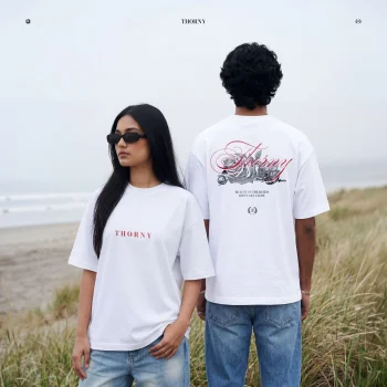 Drop Shoulder T-Shirt (Thorny)