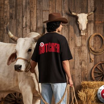 Drop Shoulder T-Shirt (Butcher)
