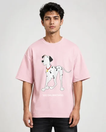 Drop Shoulder T-Shirt (101 Dalmatians)