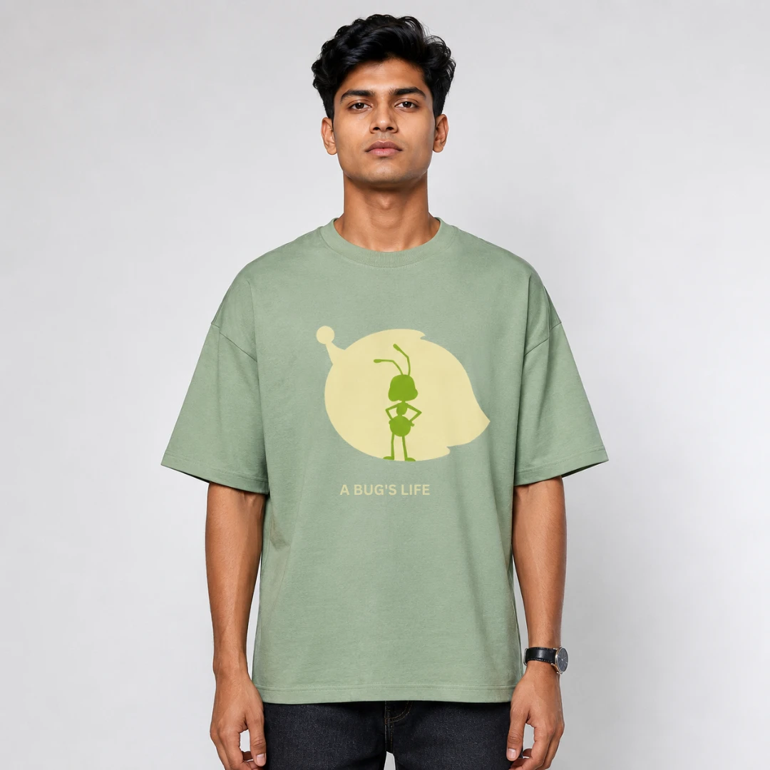 Drop Shoulder T-Shirt (A Bug's Life)