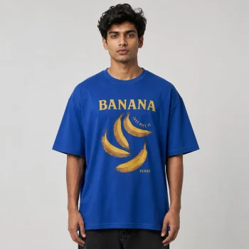 Drop Shoulder T-Shirt (Banana 02)