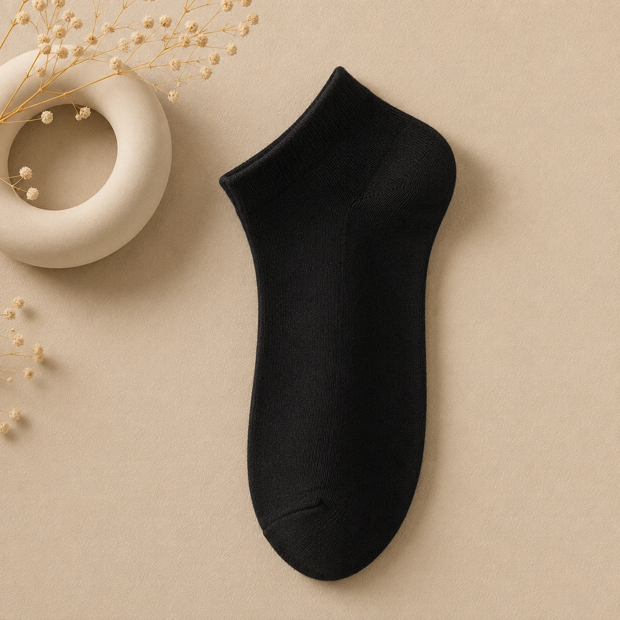 Premium Solid Crew Socks
