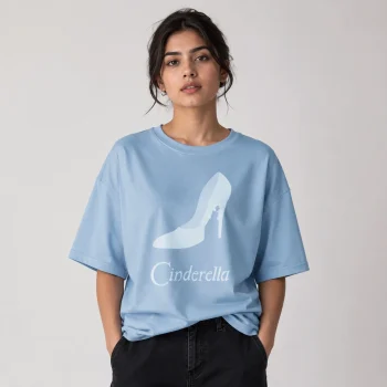 Drop Shoulder T-Shirt (Cinderella)